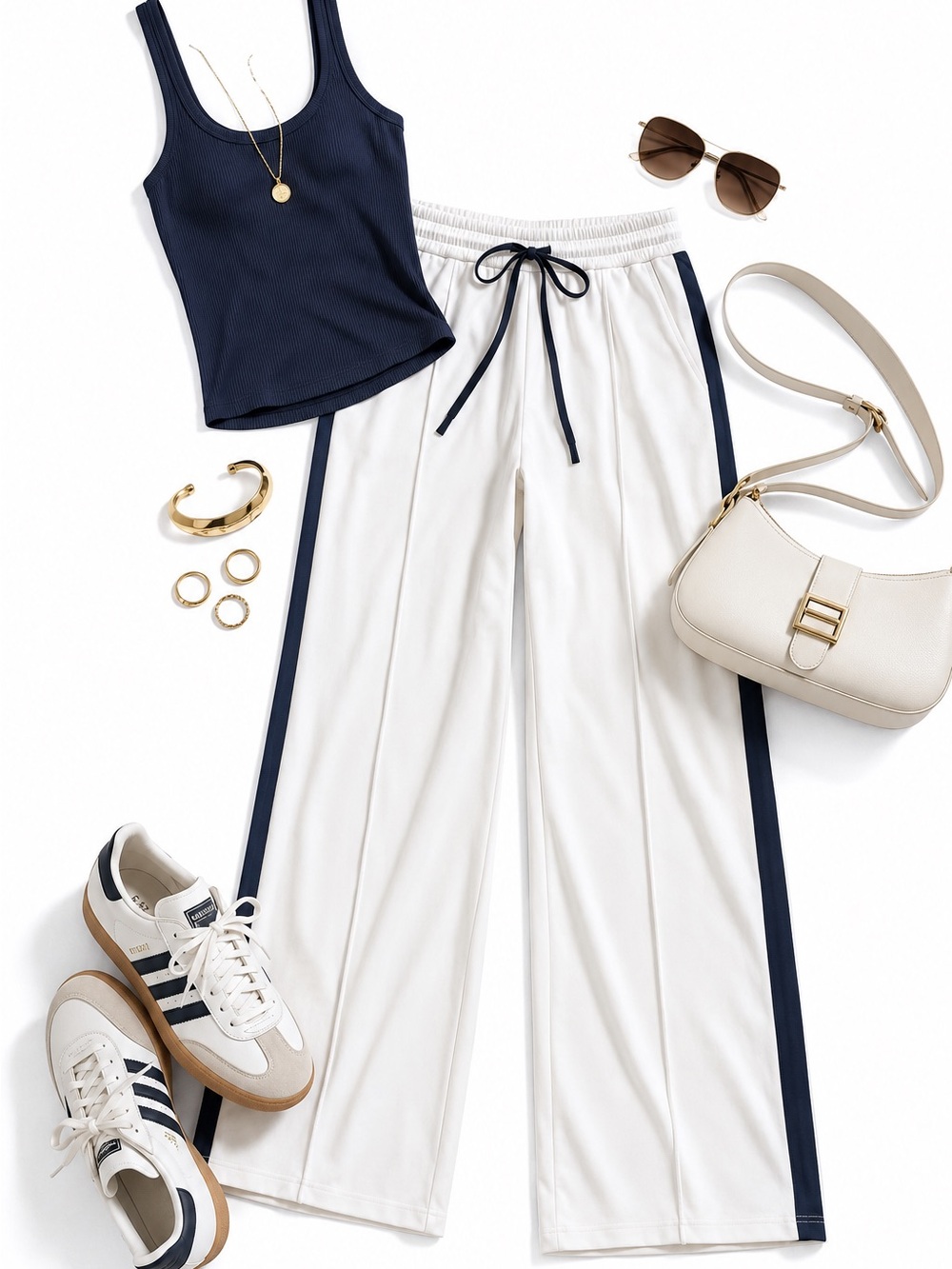 Anthropologie Daily Practise Side Stripe Track Pant Jogger